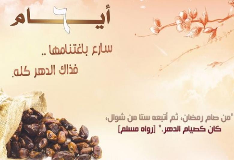 
<span>صيام الست من شوال وقضاء دين رمضان</span>
