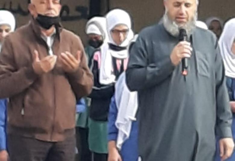 
<span>صلاة استسقاء في مغاريب السلط </span>
