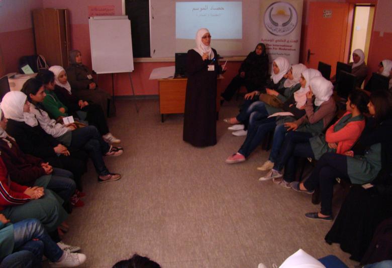
<span>حصاد الموسم لمبادرة "اتميز باخلاقي" التي قامت بها لجنة المرأة في منتدى الوسطية </span>
